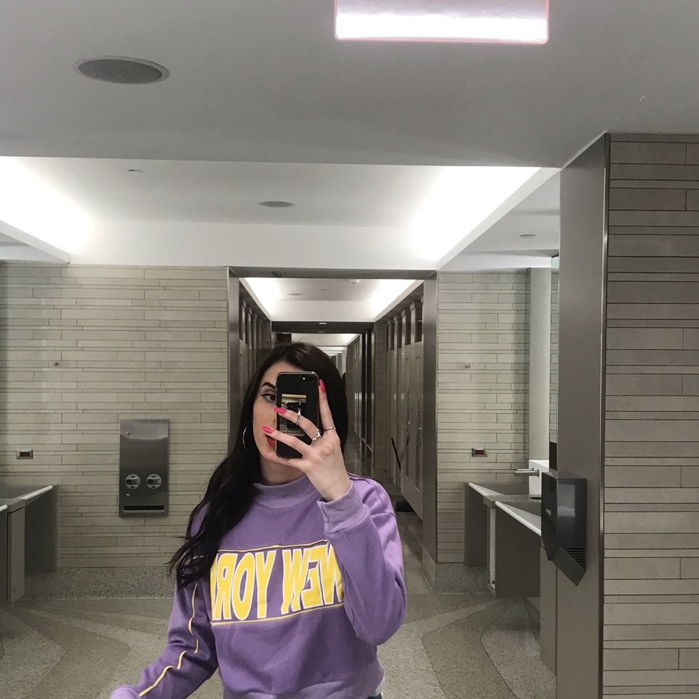 NEW YORK graphic sweatshirt